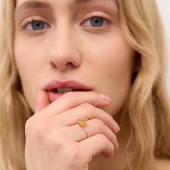 Кольцо из золота с цитрином Rain Lovelavka Poison Drop — модель w2c3yap