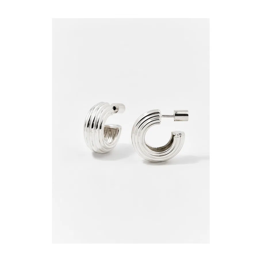 Серьги-кольца из серебра TABU Poison Drop — модель mhbx05n — фото 4