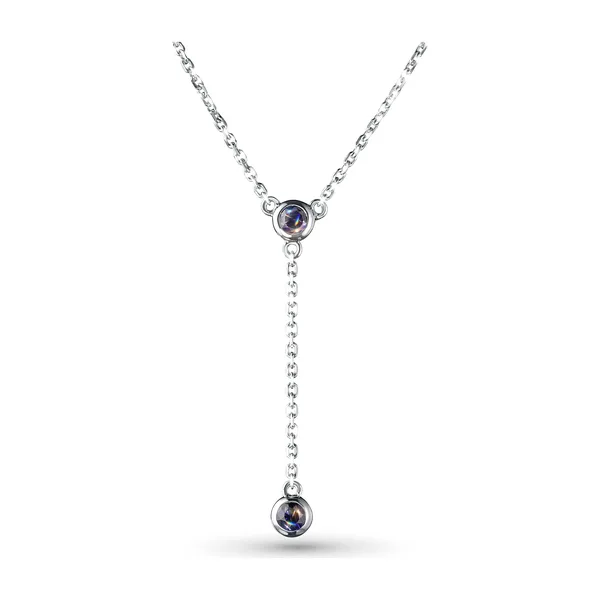 Колье из серебра с сапфирами — арт. э0677кл11171400