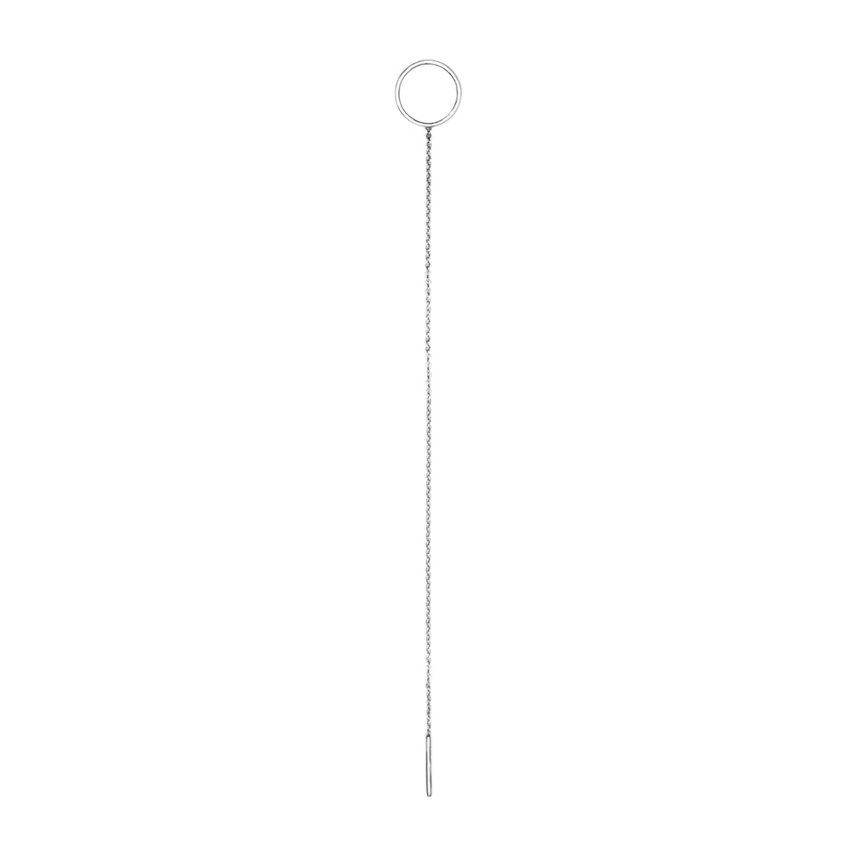 Моносерьга из серебра Tilda Poison Drop — модель 3a65ky6