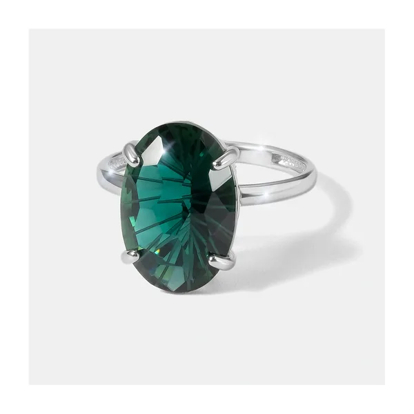 Серебряное кольцо с празиолитом — арт. 10322-005345