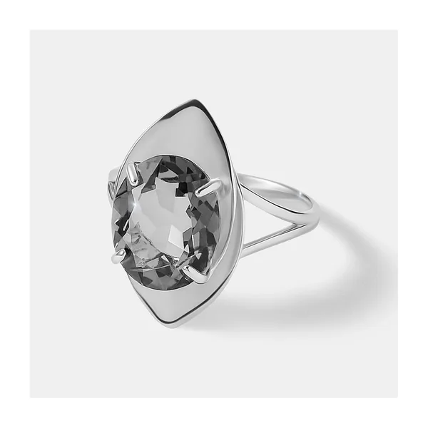 Серебряное кольцо с горным хрусталем — арт. 10322-005880