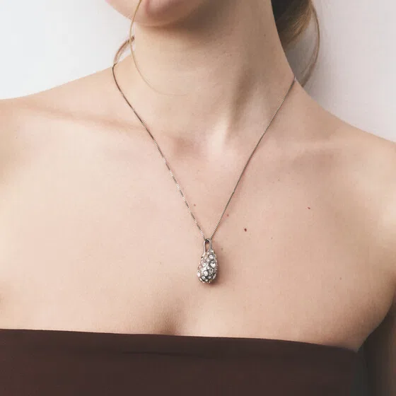 Колье с подвеской и кристаллами Marni Poison Drop — модель rexk65r