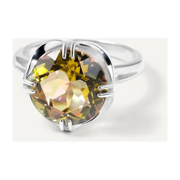Серебряное кольцо с горным хрусталем — арт. 10322-003690