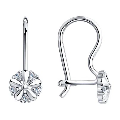 Серьги детские из серебра