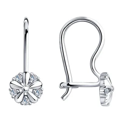 Серьги детские из серебра — арт. 000-224605