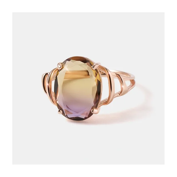 Серебряное кольцо с аметрином — арт. 10322-004962
