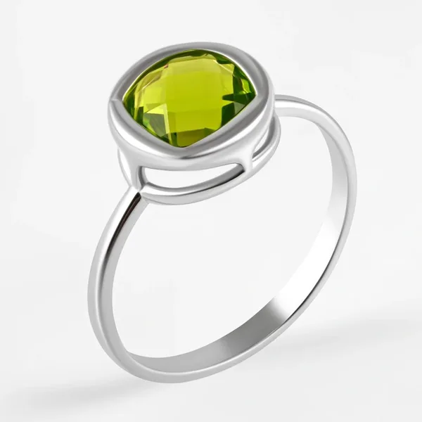 Кольцо из серебра с ситаллом — арт. 000-385705