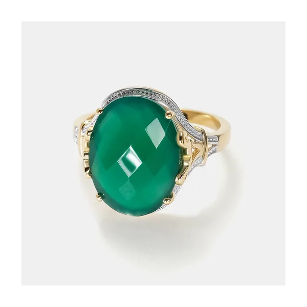 Серебряное кольцо с ониксом — арт. 10322-001341