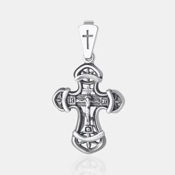 Подвеска крест из серебра — арт. 000-346697