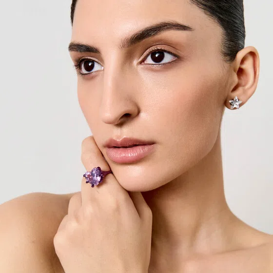 Кольца с крупной вставкой Dzhanelli Jewellery Poison Drop — модель q2i9zn1 — фото 6