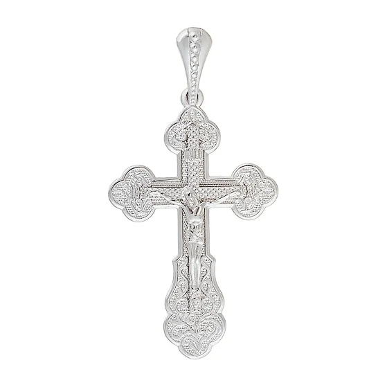 Подвеска крест из серебра — арт. 000-309156
