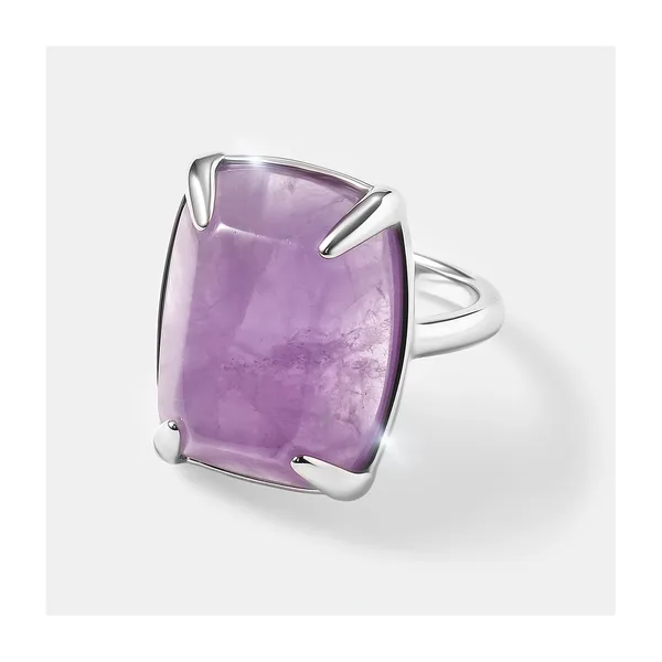 Серебряное кольцо с аметистом — арт. 10322-005402