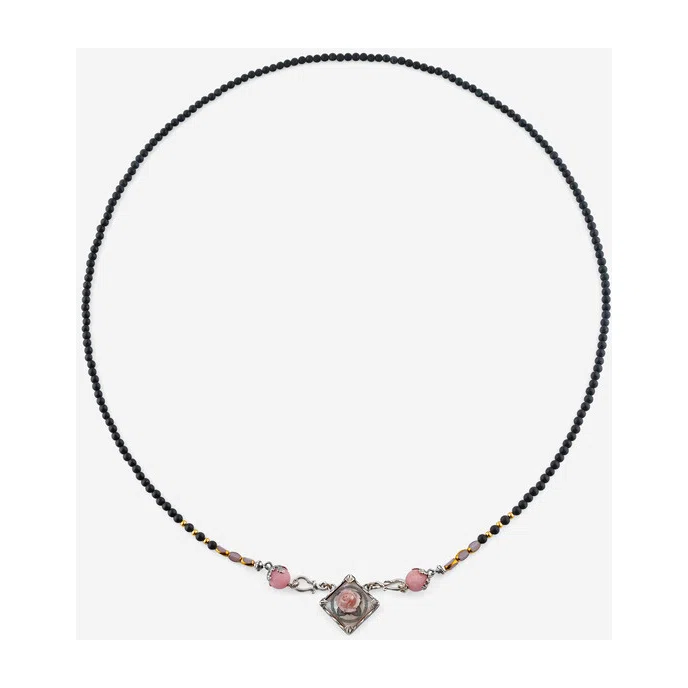 Многослойное колье с камнями Gem Kingdom Poison Drop — модель 051k1x1