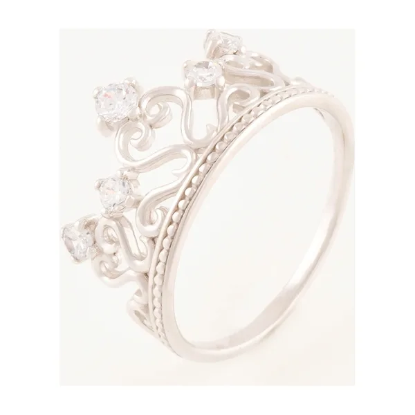 Кольцо из серебра с фианитами — арт. 000-320422