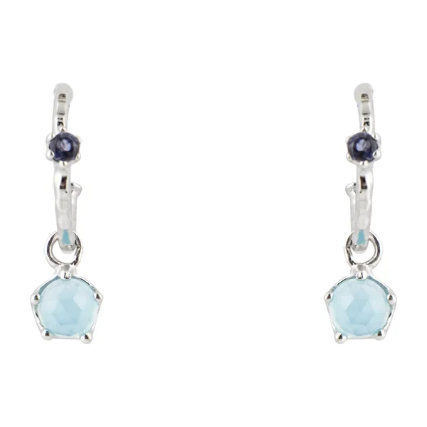 Серьги средней длины Wisteria Gems — модель cfj06nt