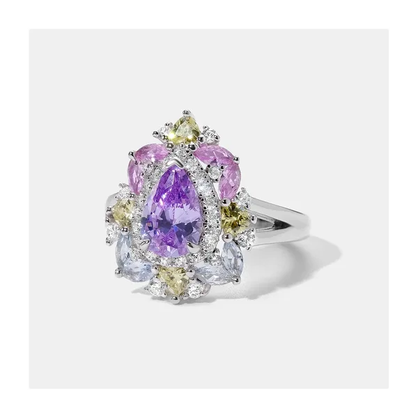 Серебряное кольцо с кубическим цирконием — арт. 10323-000110