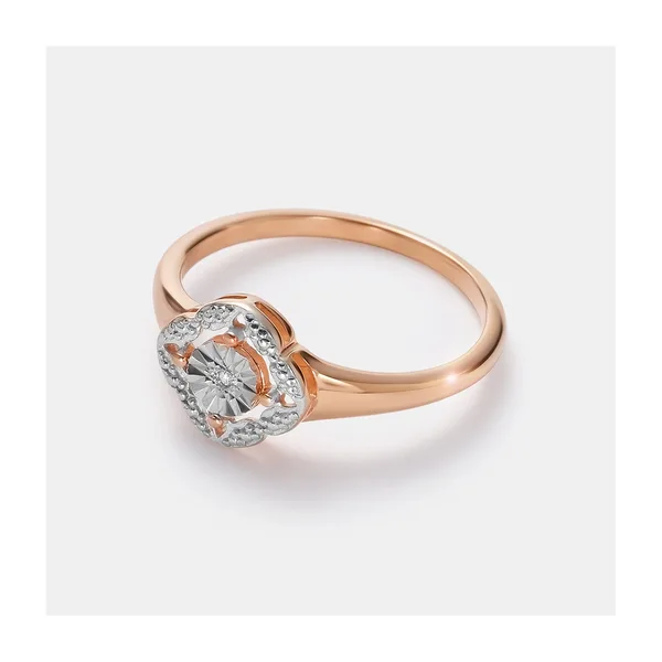 Серебряное кольцо с бриллиантом — арт. 10321-000184