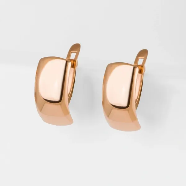 Серьги из красного золота — арт. 000-298909