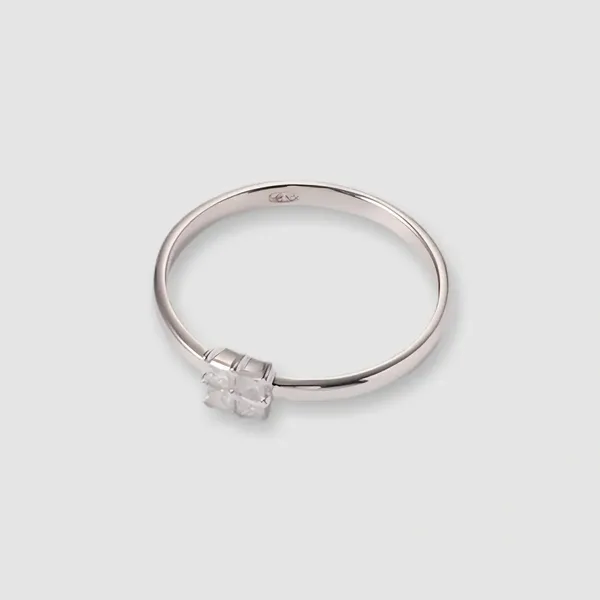 Серебряное кольцо с бриллиантами — арт. 10321-001350