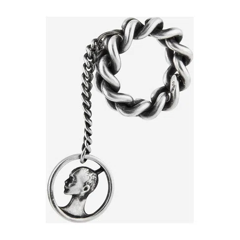 Кольцо из серебра IVET CHAIN Ann Demeulemeester Poison Drop — модель rymxjdw