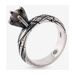 Кольцо из серебра с раухтопазом LOYALTY RAUCH RING — модель 3n4g275
