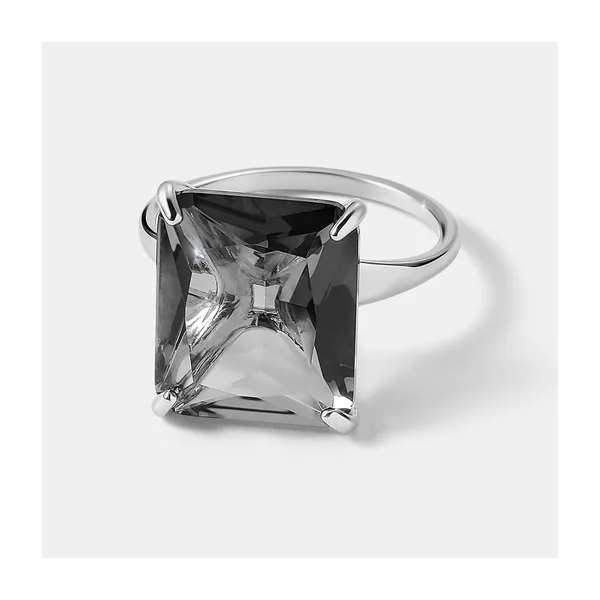Серебряное кольцо с горным хрусталем — арт. 10322-005877