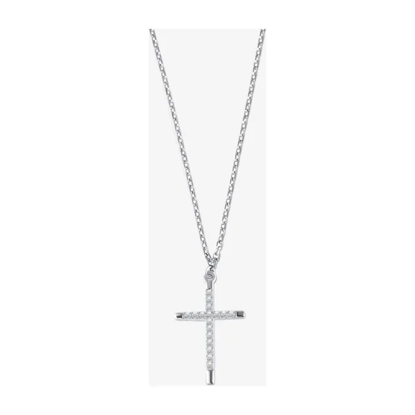 Колье из серебра с фианитами — арт. 000-400967