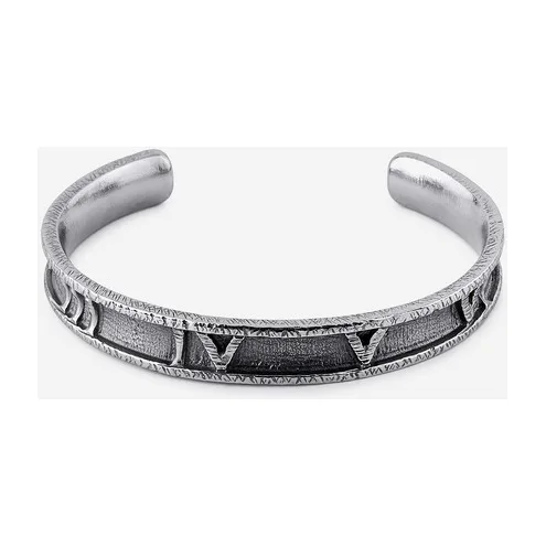 Серебристый браслет Eternity из кобальта — модель avizty1