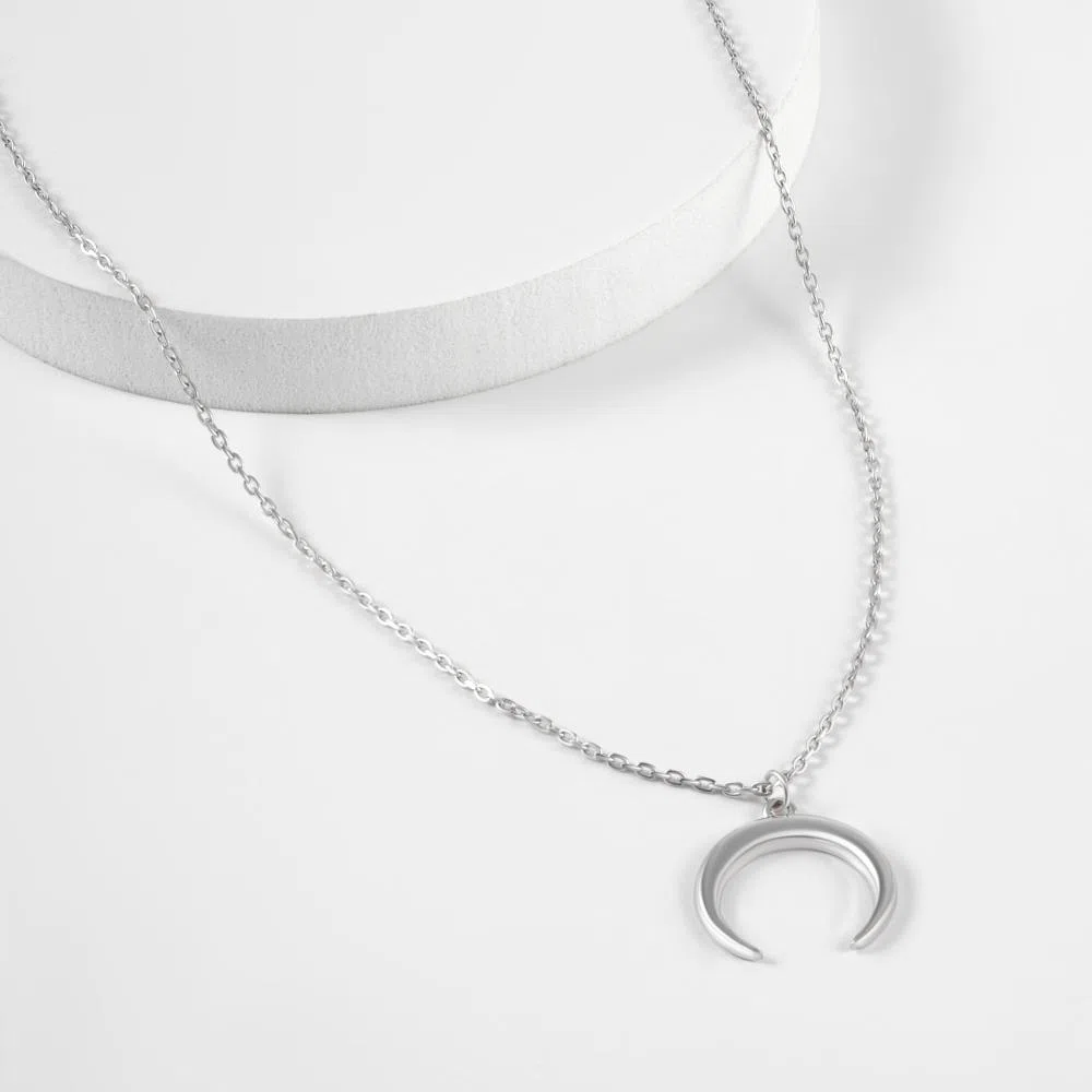 Колье из серебра