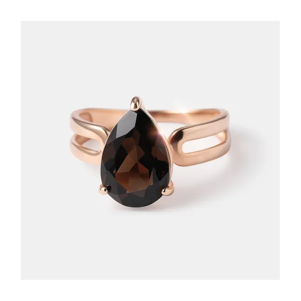 Серебряное кольцо с раухтопазом — арт. 10322-004150