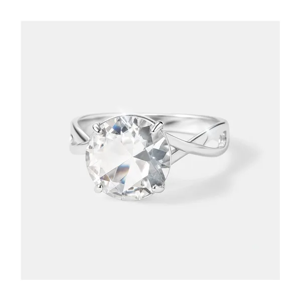 Серебряное кольцо с горным хрусталем — арт. 10322-004143