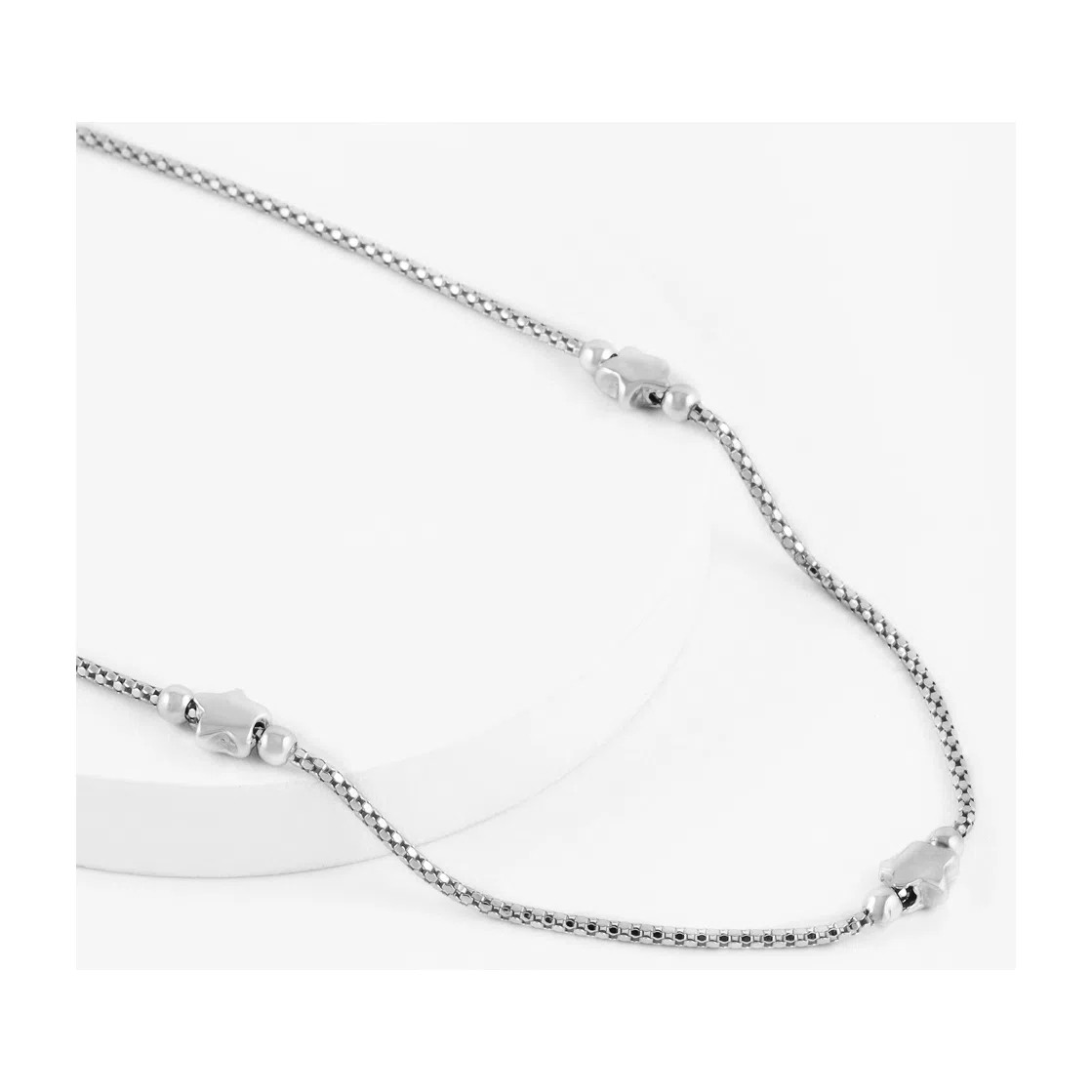 Колье из серебра