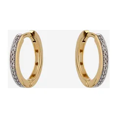 Серьги-кольца из золота — модель i3qp5h7