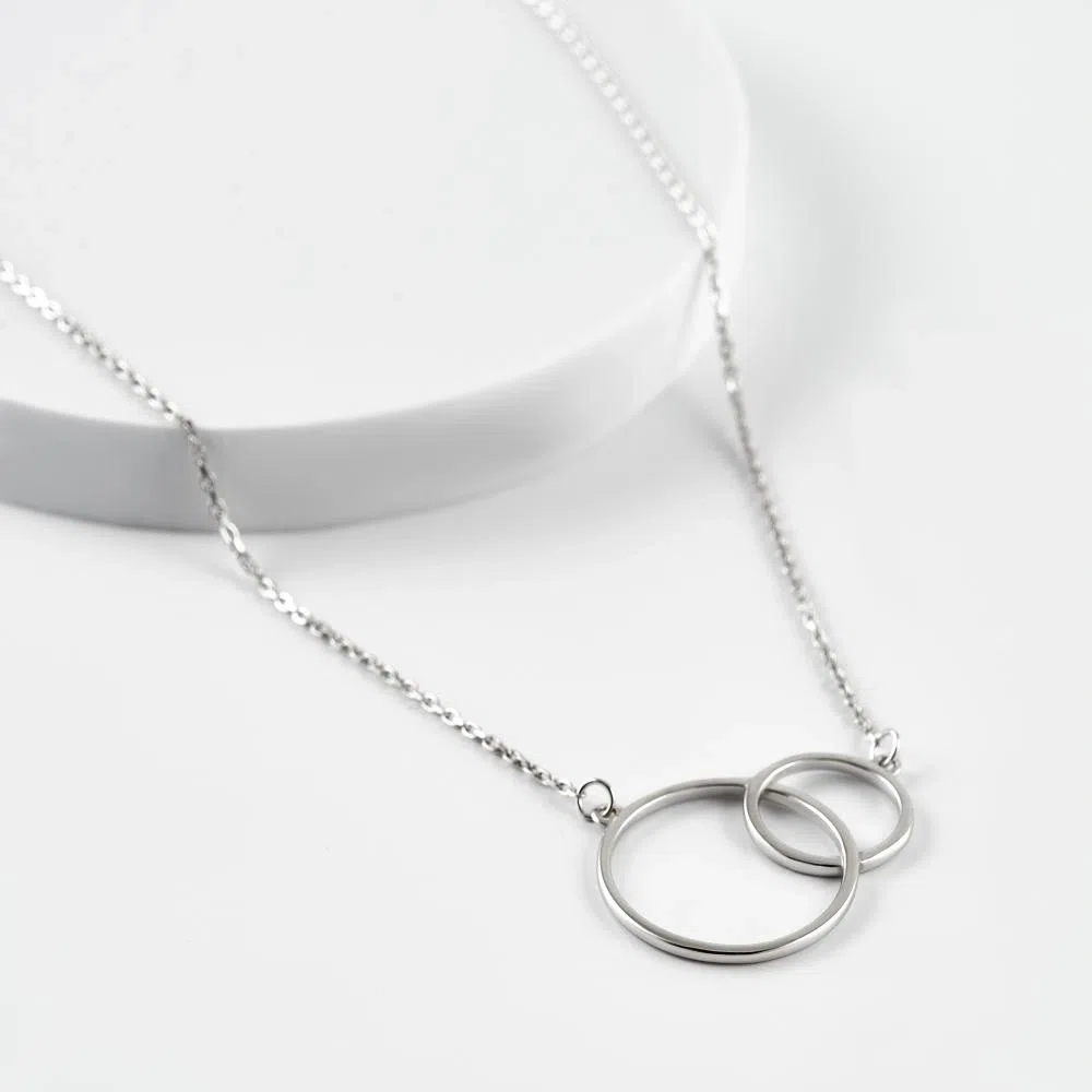 Колье из серебра
