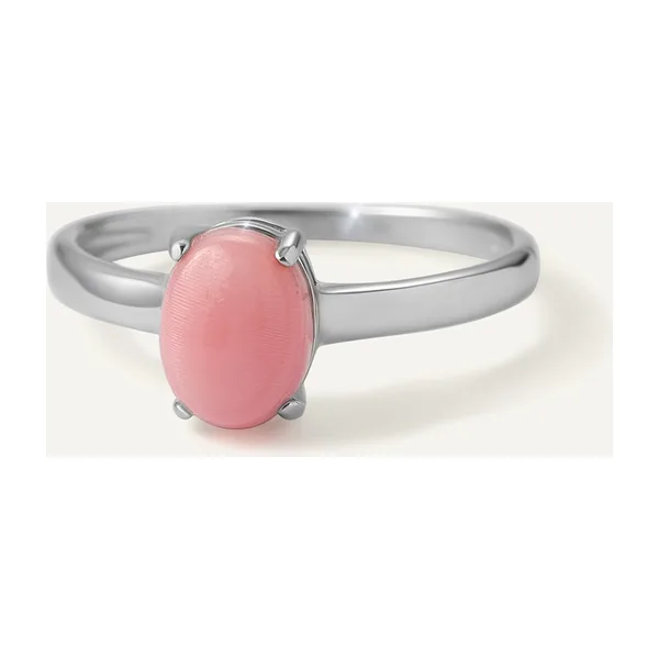 Серебряное кольцо с кораллом — арт. 10322-003572
