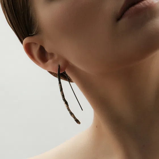 Длинные серьги Kintsugi Jewelry Poison Drop — модель 6v4fs7v — фото 6