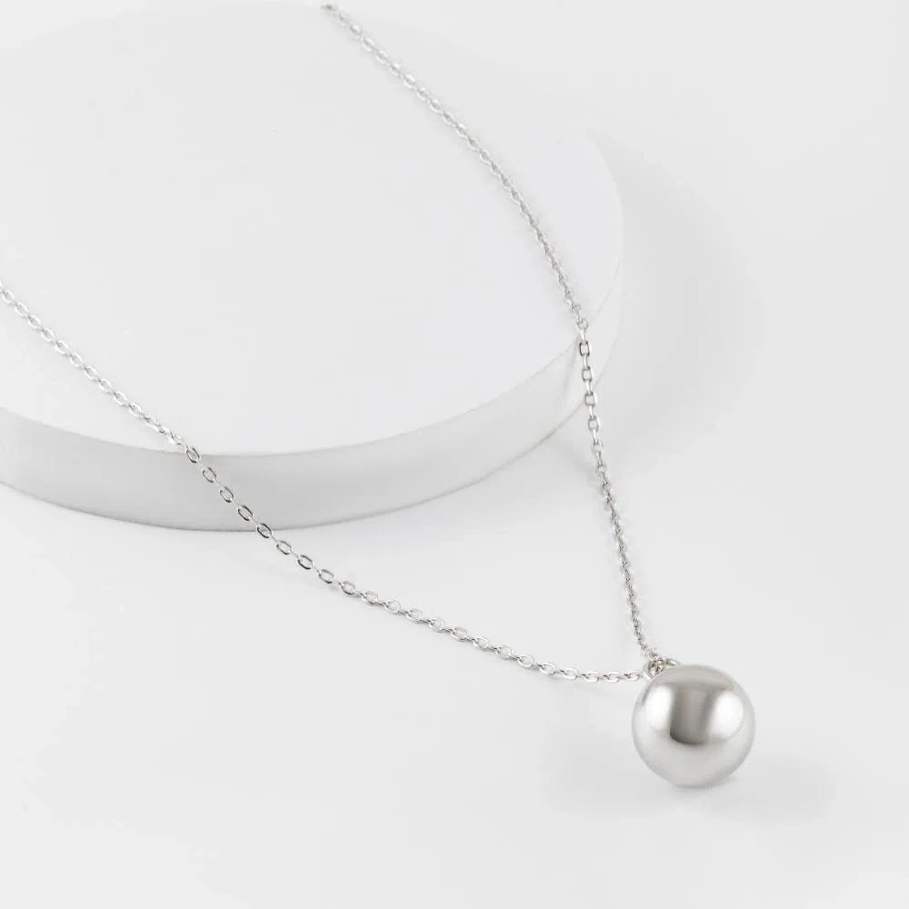 Колье из серебра