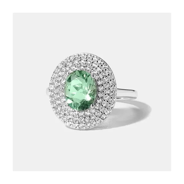 Серебряное кольцо с флюоритом — арт. 10322-002002