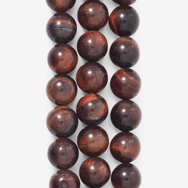 Бусины из бычьего глаза, 36-40 шт. на нитке, 10-11 мм