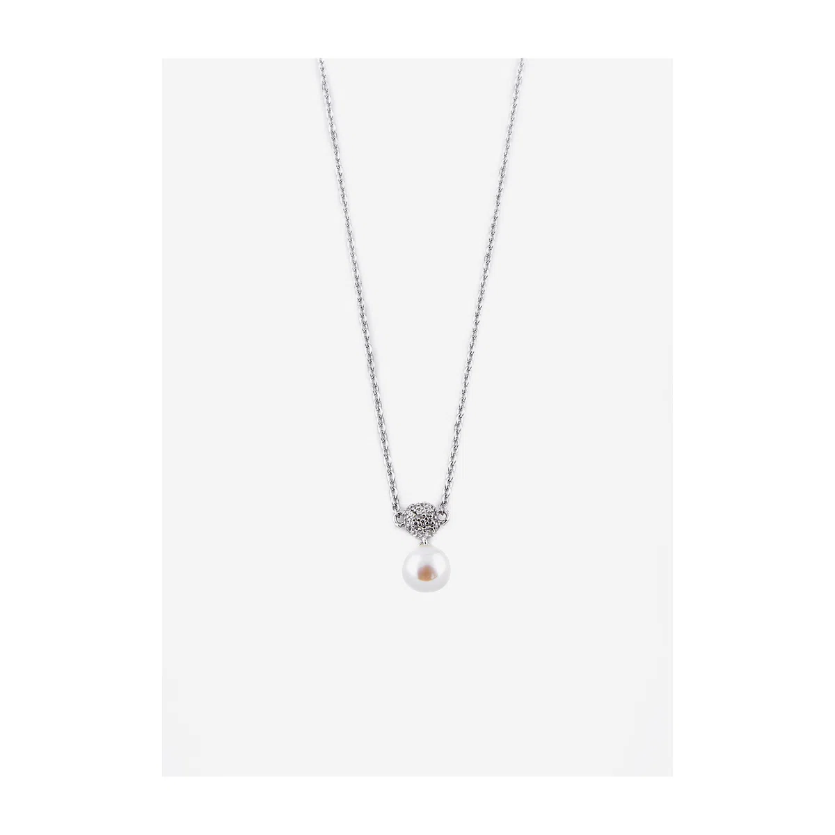 Колье из серебра с подвеской из культивированного жемчуга AZZURRA ROSATO Poison Drop — модель gsyrs7s