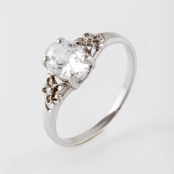 Кольцо из серебра с фианитами — арт. 000-135590