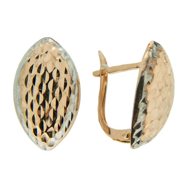 Серьги из красного золота — арт. 000-254568