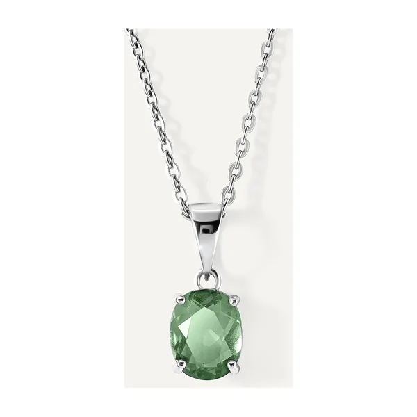 Серебряная подвеска с флюоритом — арт. 10422-001375