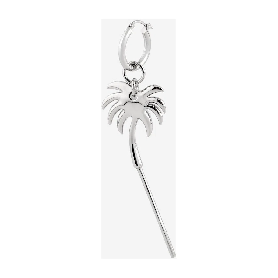 Серебристая моносерьга PALM MM6 Maison Margiela Poison Drop — модель thz1ev3 — фото 3