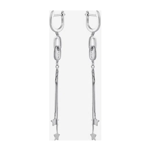 Серьги из серебра с фианитами R!VER Poison Drop — модель i2xakm7 — фото 2