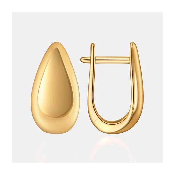 Серьги из красного золота — арт. 000-404888