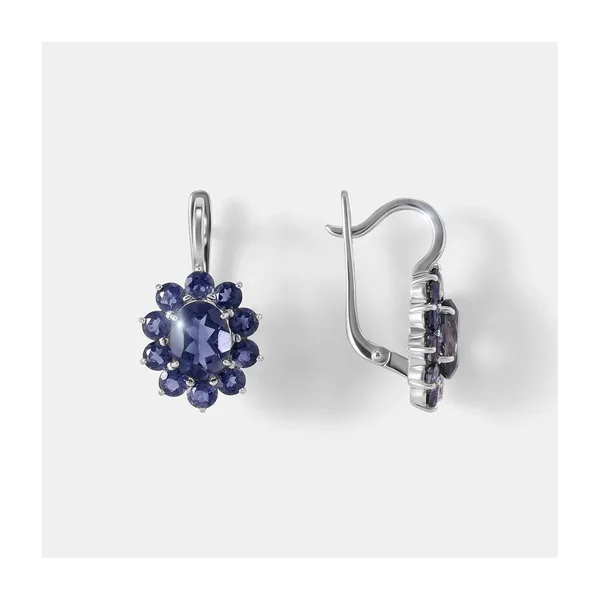 Серьги из серебра 925 пробы — арт. 10522-007150