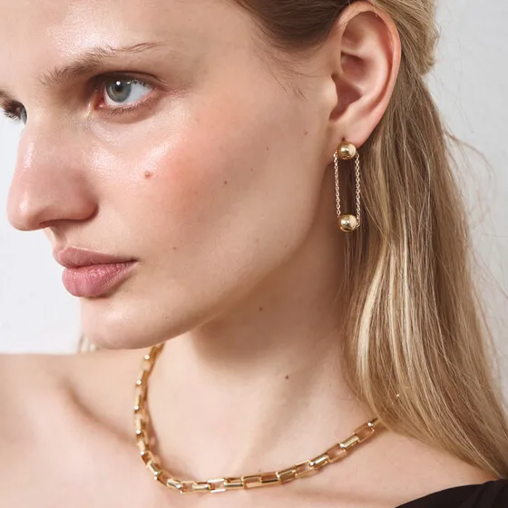 Серьги средней длины LUTA Jewelry — модель zvmey0b