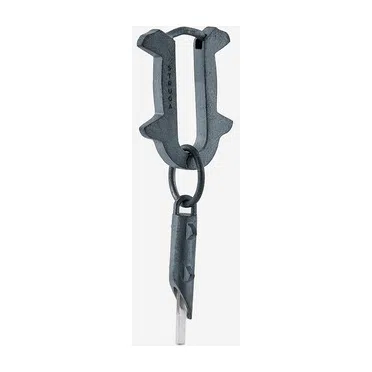 Моносерьга из серебра с турмалином Thorn + Amulet Thorn Small Struga Poison Drop — модель vayikef